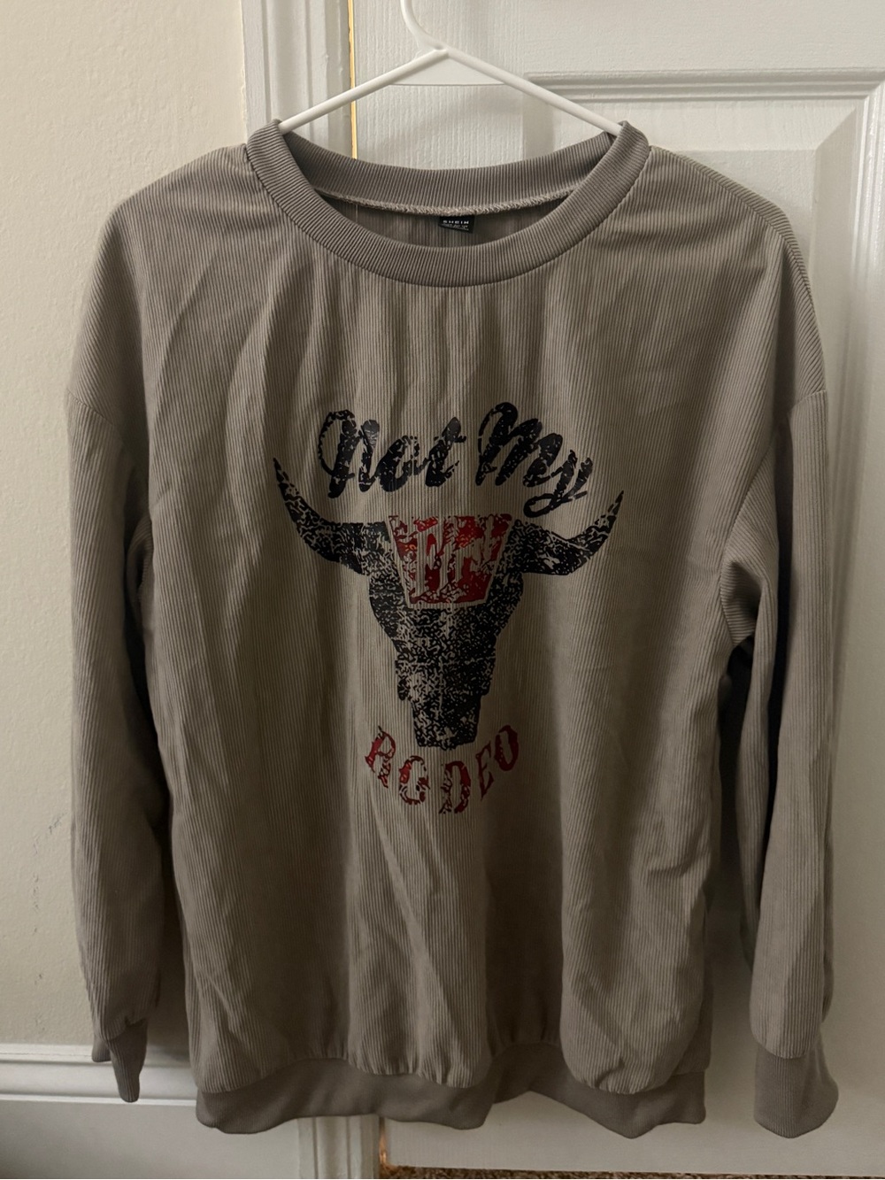 Rodeo Sweatshirt Country Cowboy Fashion
